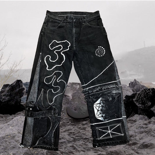 'Midnight' Black Denim Jeans